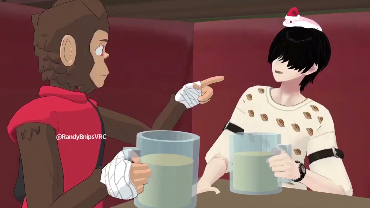 When your mute friend finally talks in VRChat