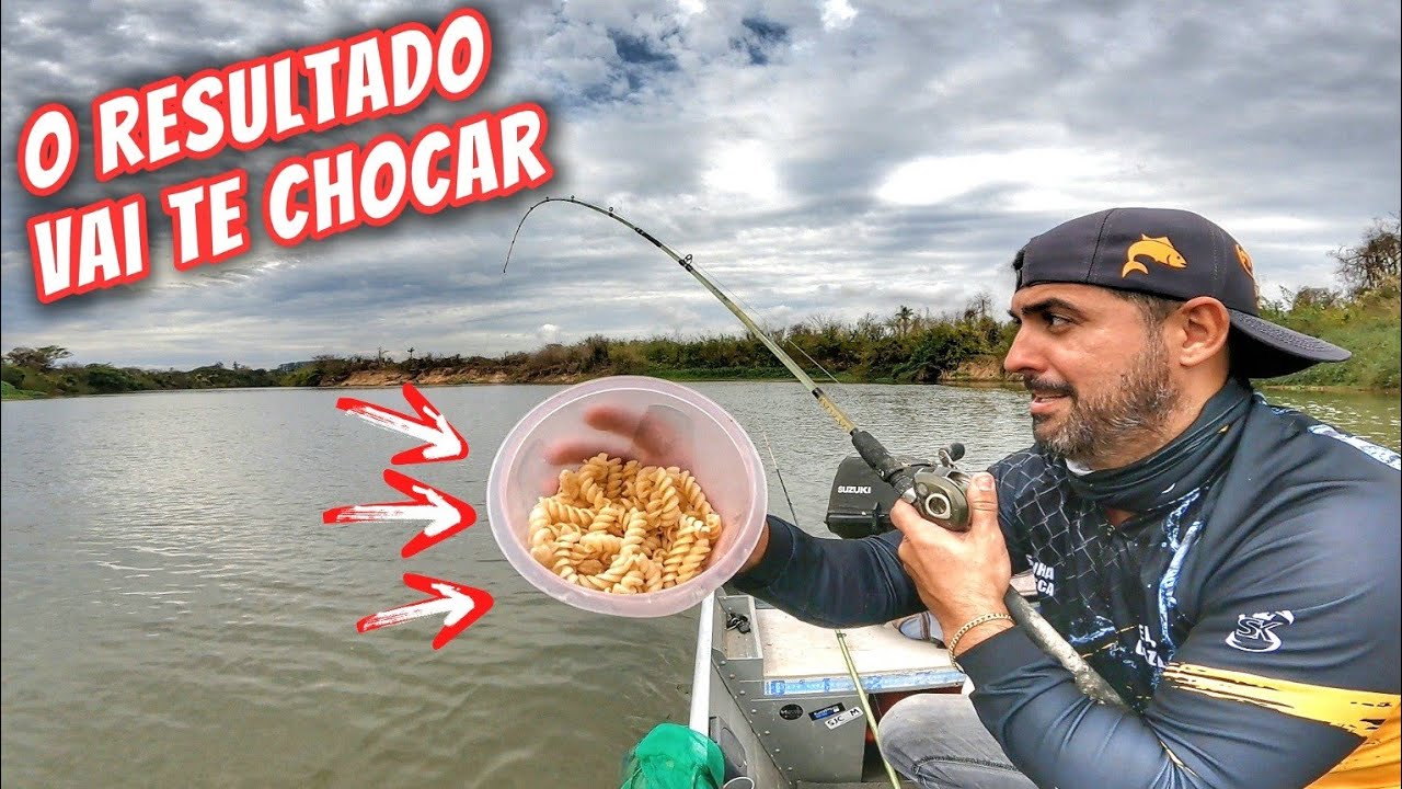 NOVA ISCA MATADORA que conheci! Foi uma LOUCURA de tanto CURIMBA BRUTO na pescaria no Rio Mogi 💥🐟