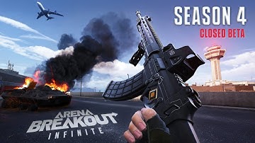 Season 4 NEW Airport Map Gameplay + Mechanics Explained | Arena Breakout: Infinite (Closed Beta)