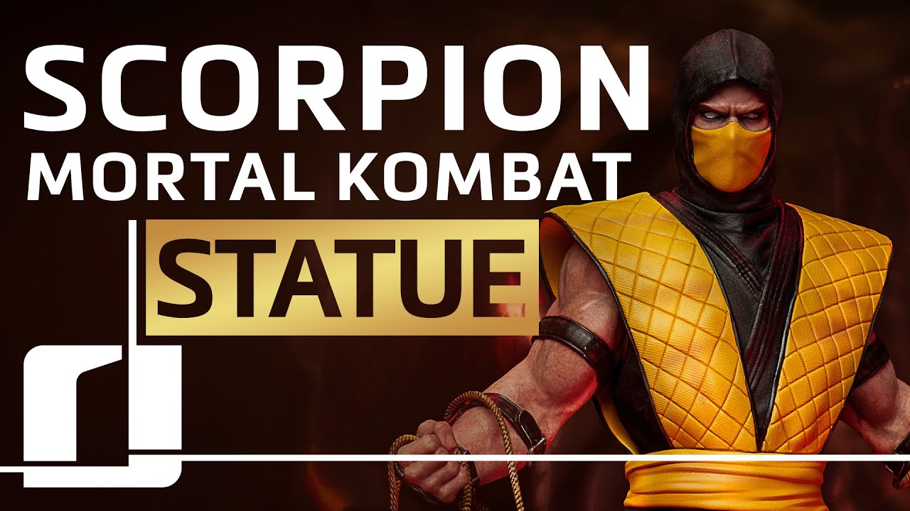 Estátua Scorpion - Mortal Kombat Art Scale 1/10 Iron Studios em