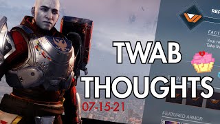 Destiny Reputation System, Titles, and GM Nightfalls | Hardcore Player's Thoughts on TWAB 07-15-21