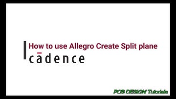 Allegro17 2  Split plane Tutorials