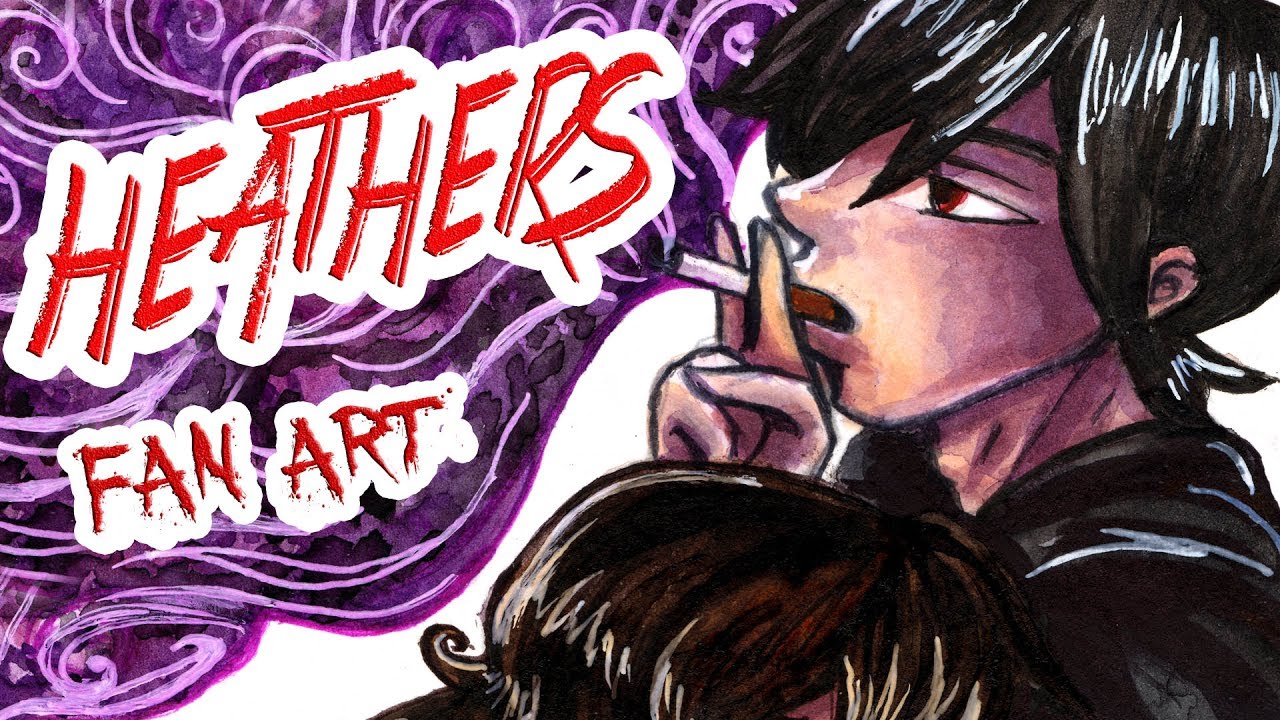 HEATHERS Fan Art - Mixed Media Illustration