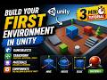Create 3d game in unity. Explain GameObject, Transform, Material. Game Part -1 (Beginner Guide 2026)