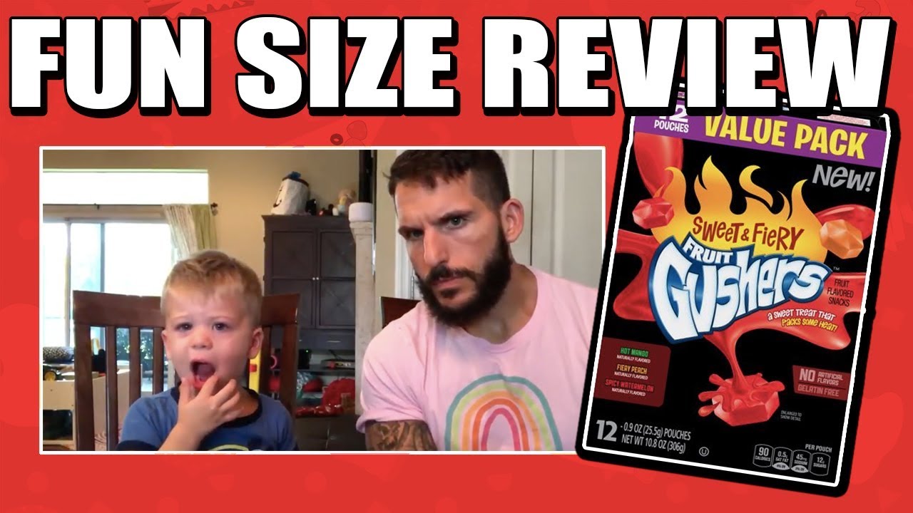 Fun Size Reviews: Sweet & Fiery Gushers