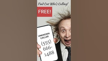 Find Out Who’s Number That Is FOR FREE!
