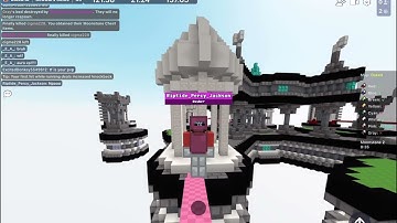 Bedwars but every time I die I change bridging methods.