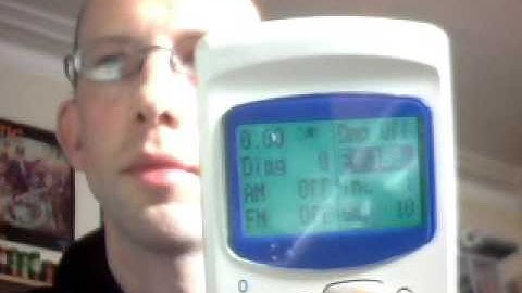 SCENAR 1- NT settings F, Int and Gap