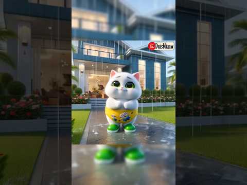 Si kucing pengen main basah-basahan #kucinglucu #funny #animasulucu #kucing #cartoon #catvideos