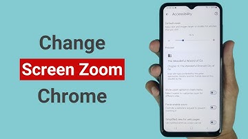 How Change Chrome Browser Zoom