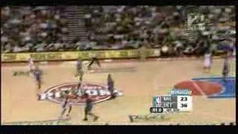 Rasheed Wallace Messing with Reggie Miller