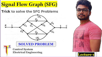 Signal Flow Graph | #Solved Problem-1 | #control_systems