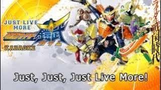 Kamen Rider GAIM - Just Live More (Video KARAOKE) HD