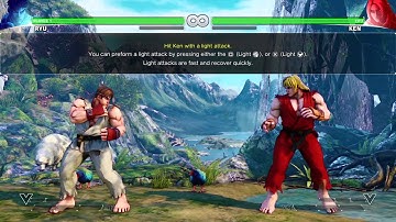 STREET FIGHTER V (BETA) Tutorial!?