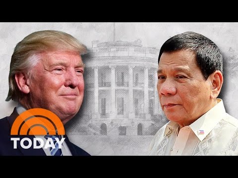 President Trump Invites Controversial Philippines President Duterte To White House | TODAY