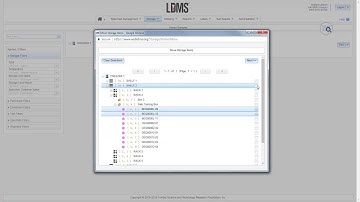LDMS (web) Storage module: Moving storage items
