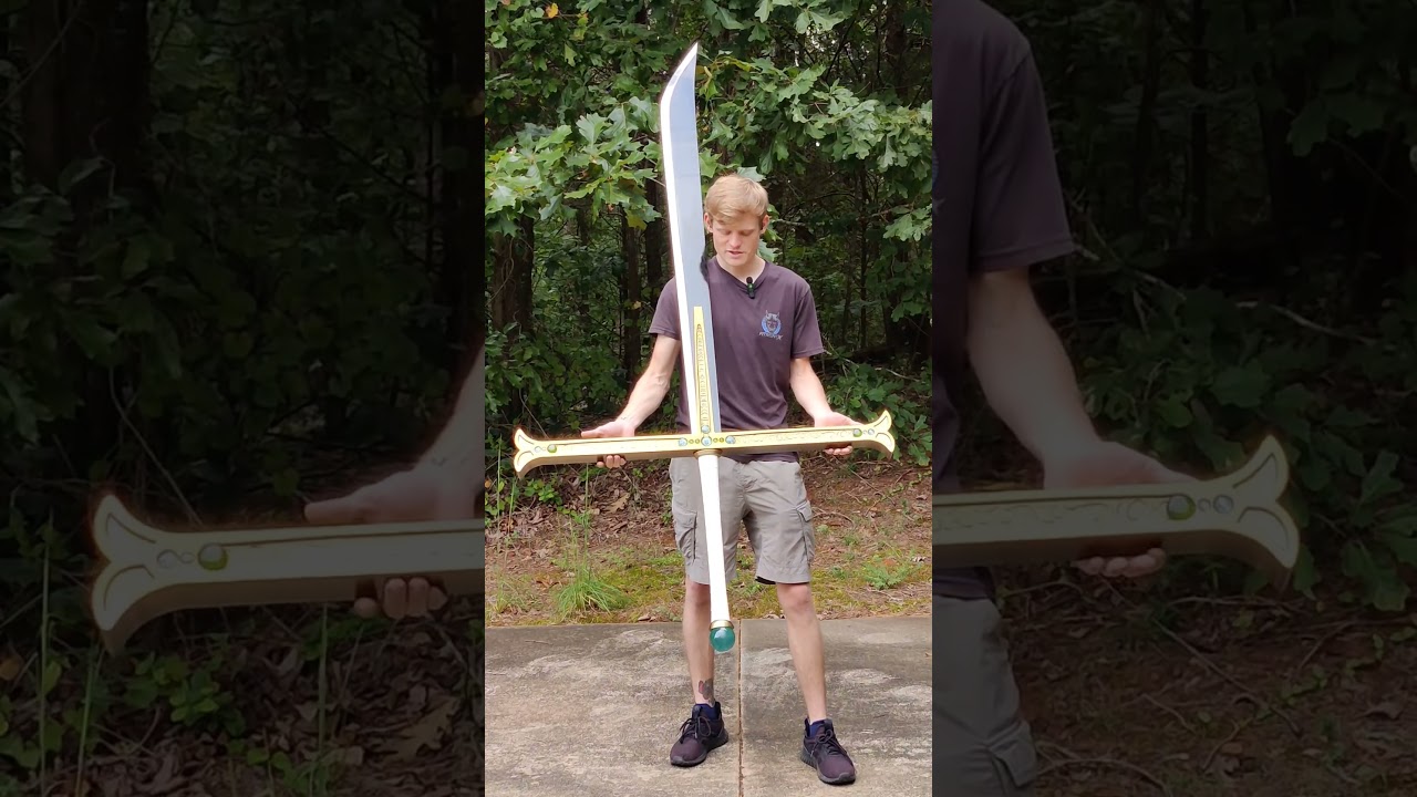 Making Mihawk's Giant Sword  3D Printed Supersized Anime Sword