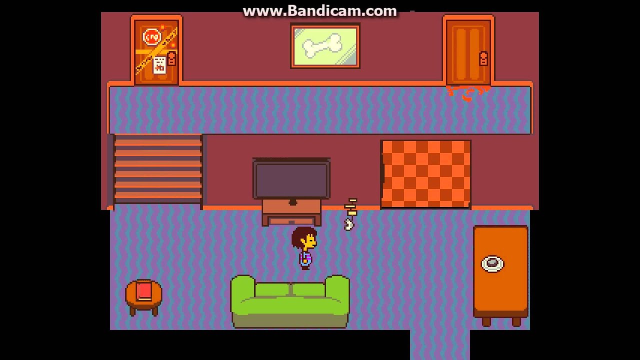 Sans' room plus some dialogue from Papyrus - YouTube