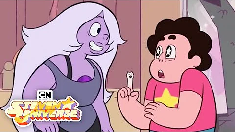 Steven Universe | Steven's Cat Finger | Cartoon Ne...