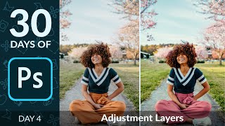 How to Use Adjustment Layers in Photoshop | Day 4 screenshot 5