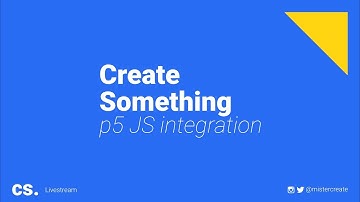 Create Something Livestream - p5 JS in Webflow