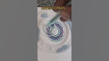 #short #satisfying #spirograph #art #spiroart #oddlysatisfying #spirography #relaxing #arttherapy