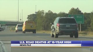 U.S. Road Deaths At 16-Year High