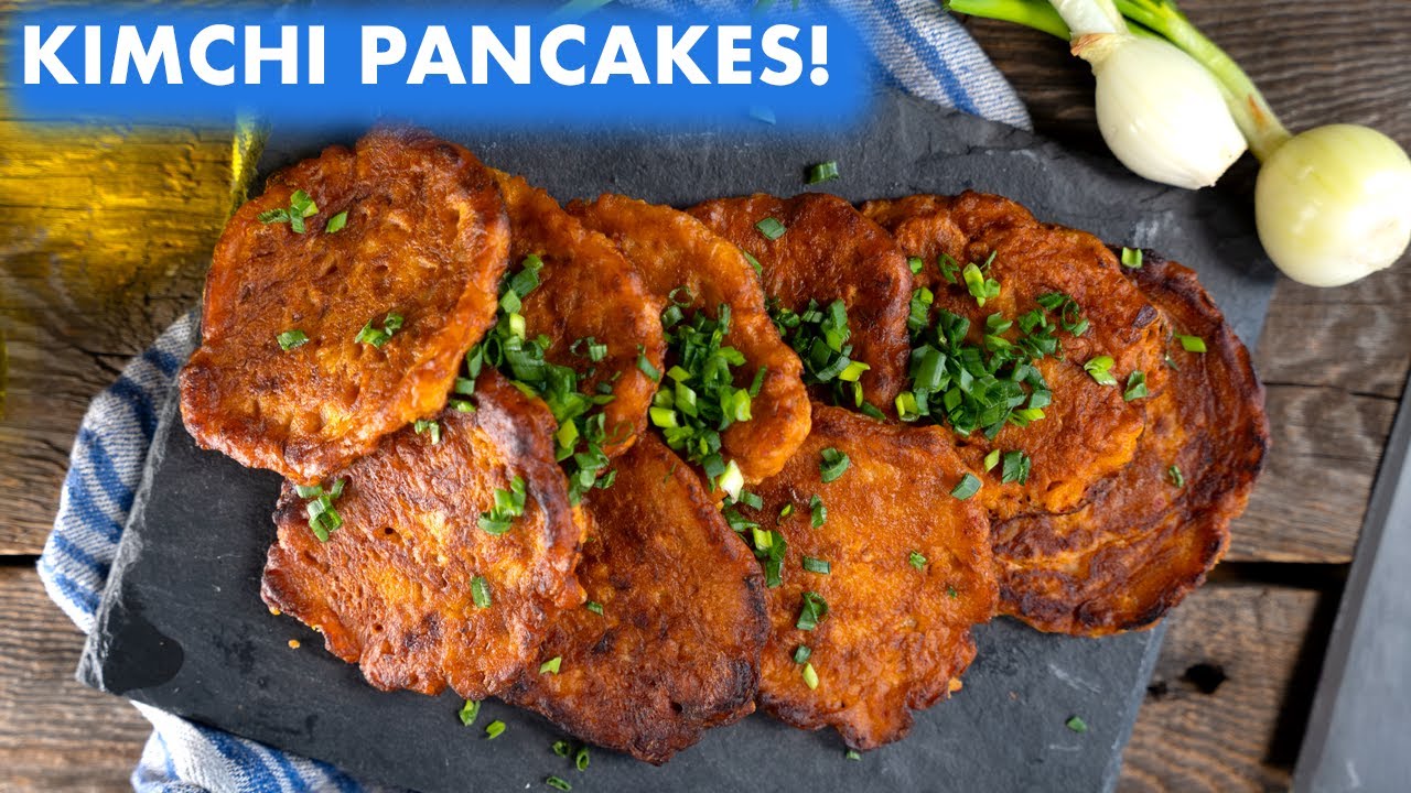 Chrupiące KIMCHI PANCAKES! Koreański klasyk na szybko! | Przepis UMAMI