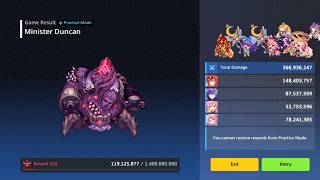 Guardian Tales Raid  Lacryma  Andras  Ruri  Gabriel Vs Duncan 36694233 F