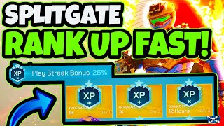 Splitgate: SEASON 0 *FREE* Reward Drops! How to RANK UP FAST in SPLITGATE! (Splitgate 2021)