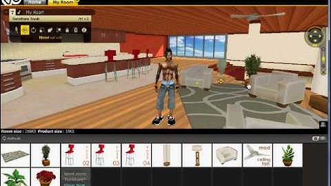 Moving Furniture in IMVU Tutorial 4