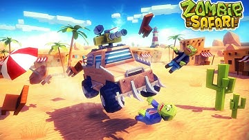 Zombie Offroad Safari - Android / iOS Gameplay