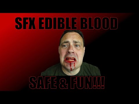 SFX Edible Blood recipe