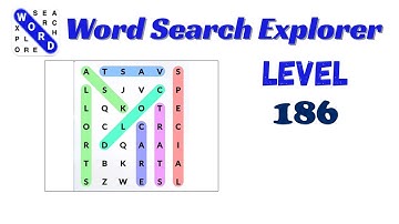 Word Search Explorer Level 186 Answer 🔍 | Step-by-Step Guide | Go Answer