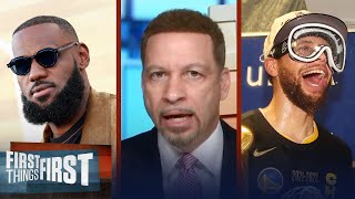 Steph Curry's 4th ring stirs up GOAT debate surrounding LeBron James | NBA | FIRST THINGS FIRST