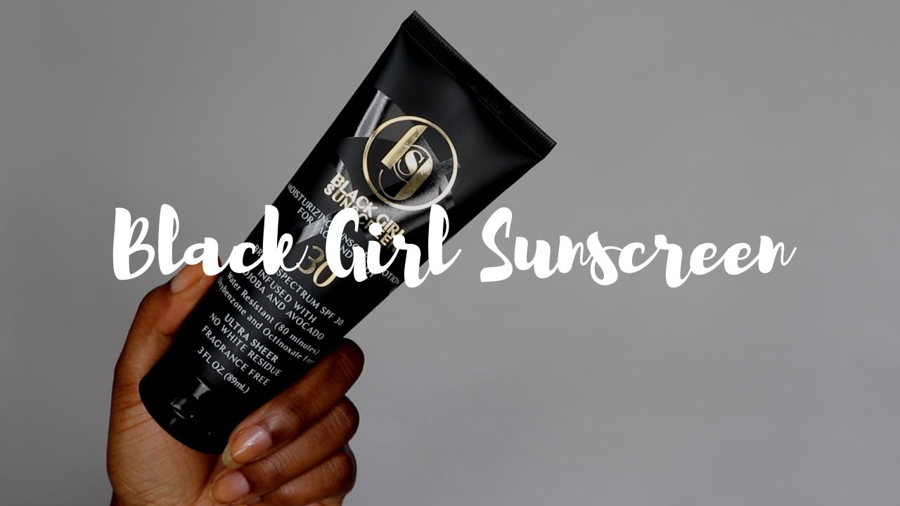 Black Girl Sunscreen Review - Kanvas Beauty Australia