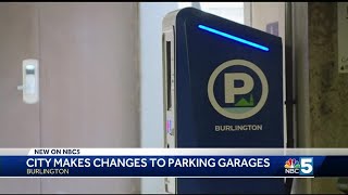New pay system in Burlington parking garages