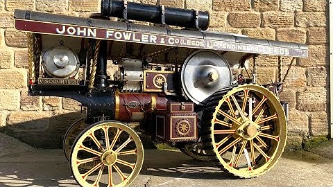 3 Inch Fowler Showman Engine - Live Steam