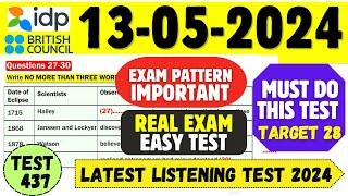 IELTS Listening Practice Test 2024 with Answers | 13.05.2024 | Test No - 438