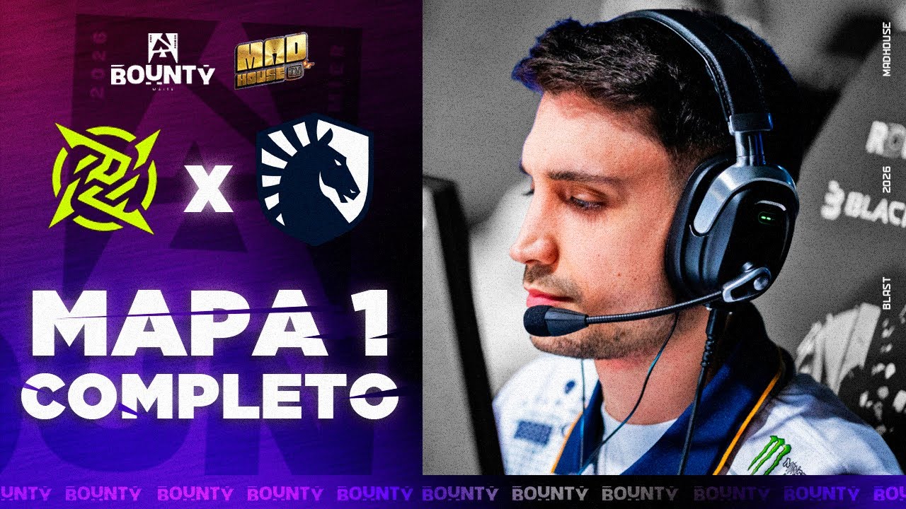 NIP X LIQUID (JOGO COMPLETO) - MAPA 1 | BLAST BOUNTY 2026 - DIA 3