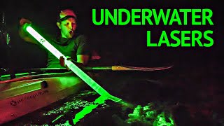 What Happens to Lasers Underwater? (Total internal reflection)  Smarter Every Day 219