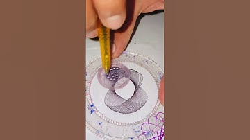 This Spirograph Loop Is Pure Satisfaction! 🔁✨ #asmr #art #diy #relax #wow