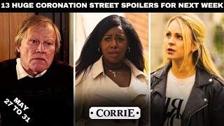 13 Huge Coronation Street spoilers for next week from spoilers May 27 to 31 #corrie #spoilers #2024