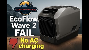 EcoFlow Wave 2 FAIL – No AC Charging Disaster!