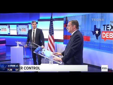 Ted Cruz & Beto O'Rourke head to head debate