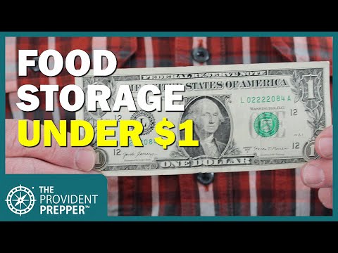 Build Your Emergency Food Supply for Under One Dollar