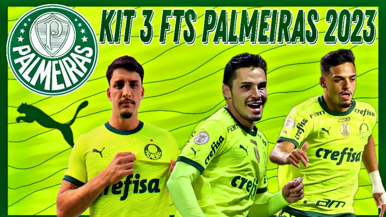 SAIU!! KIT COMPLETO PALMEIRAS 2023 FOOTBALL LEAGUE 23 