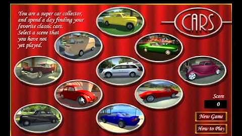 Unity3d Hidden Object game : Cars