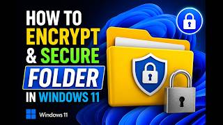 How to Encrypt and Secure a Folder in Windows 11 🔒