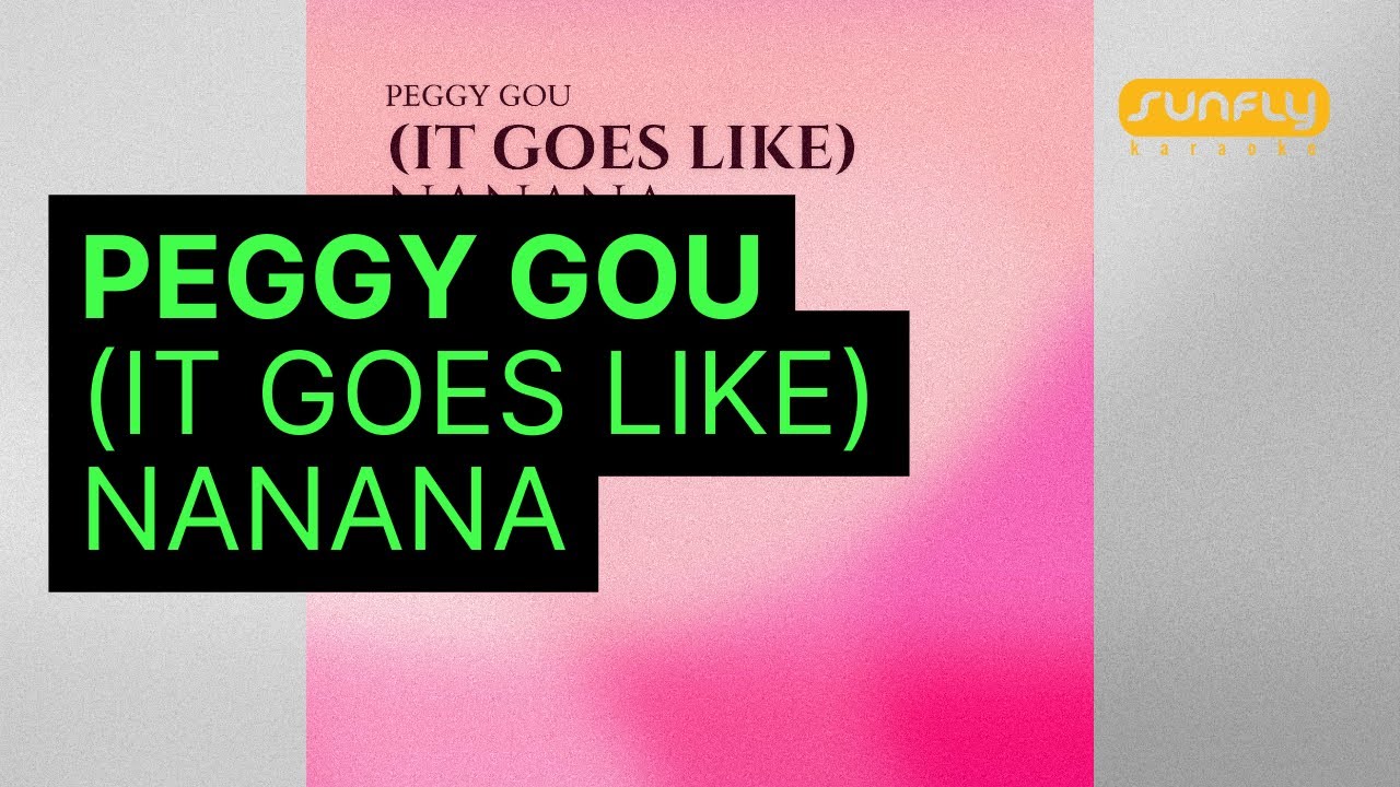 Peggy gou nanana текст